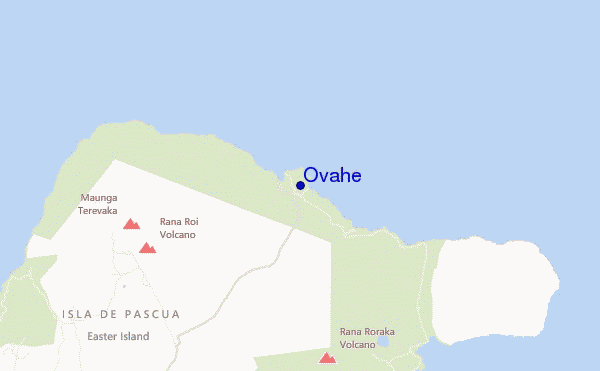 mapa de ubicación de Ovahe