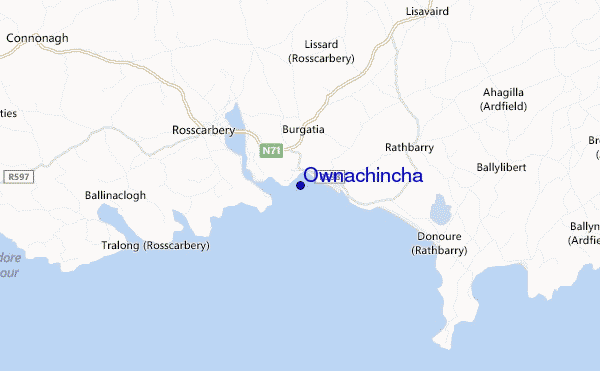 mapa de ubicación de Ownachincha