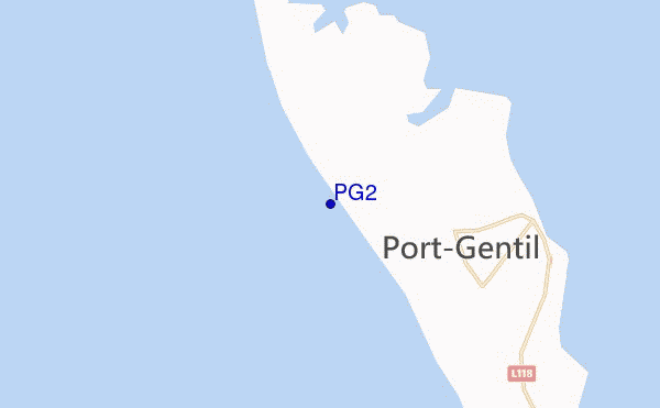 mapa de ubicación de PG2