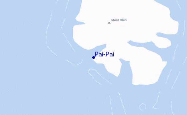 mapa de ubicación de Pai-Pai