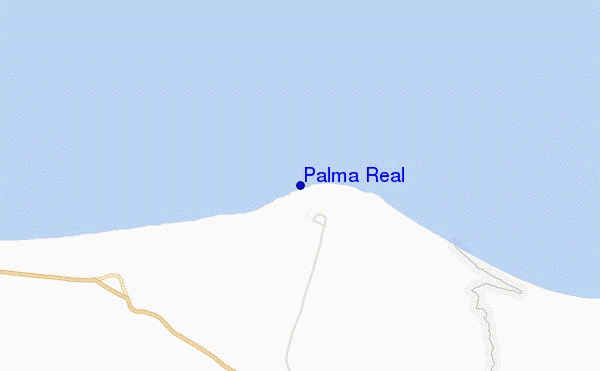 mapa de ubicación de Palma Real
