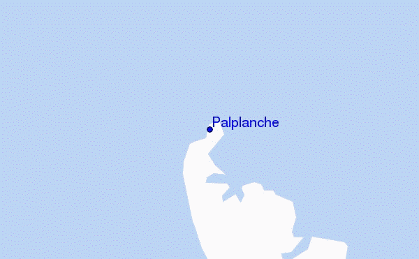 mapa de ubicación de Palplanche