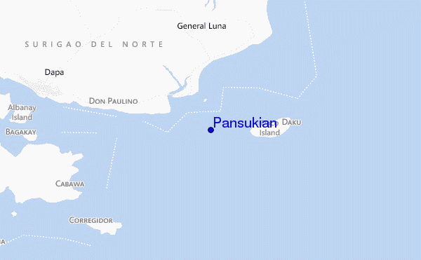 mapa de ubicación de Pansukian