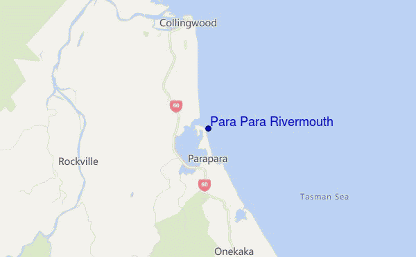mapa de ubicación de Para Para Rivermouth