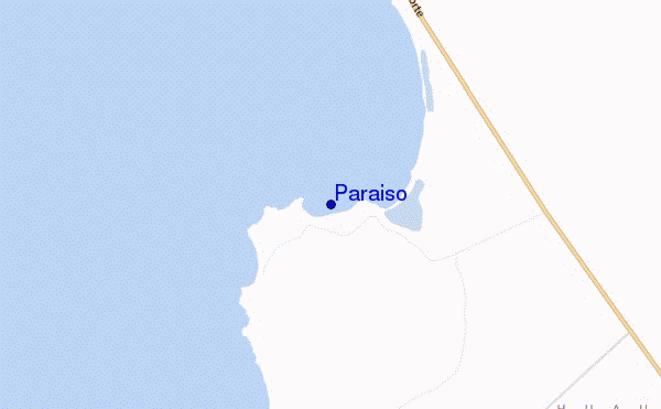 mapa de ubicación de Paraiso
