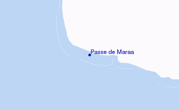 mapa de ubicación de Passe de Maraa