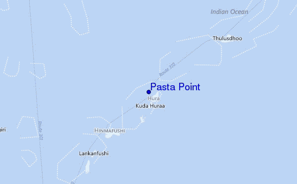mapa de ubicación de Pasta Point