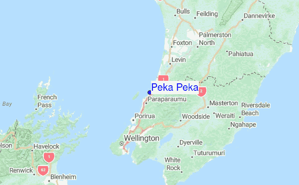 Peka Peka Previsiones de Olas e Boletín de Surf (WanganuiManawatu, New