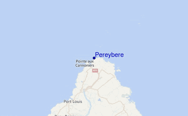 Pereybere Location Map