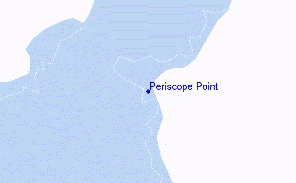 mapa de ubicación de Periscope Point