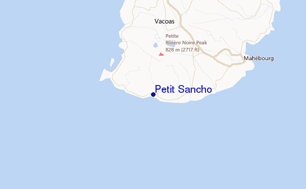 Petit Sancho Location Map