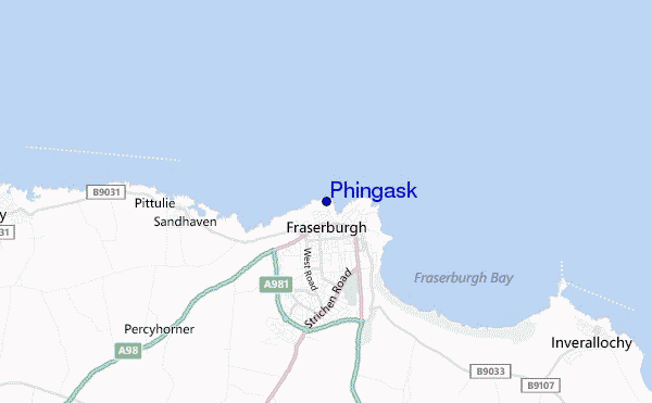mapa de ubicación de Phingask