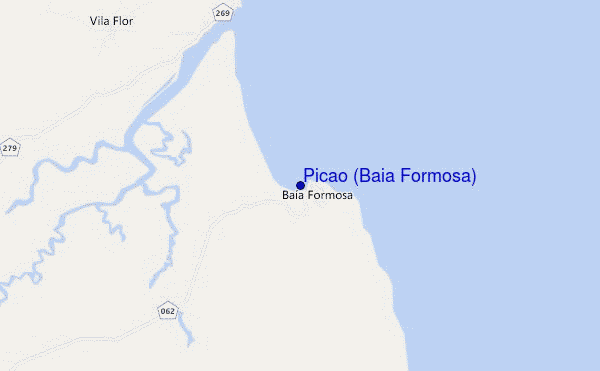 mapa de ubicación de Picao (Baia Formosa)
