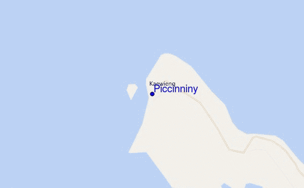mapa de ubicación de Piccinniny