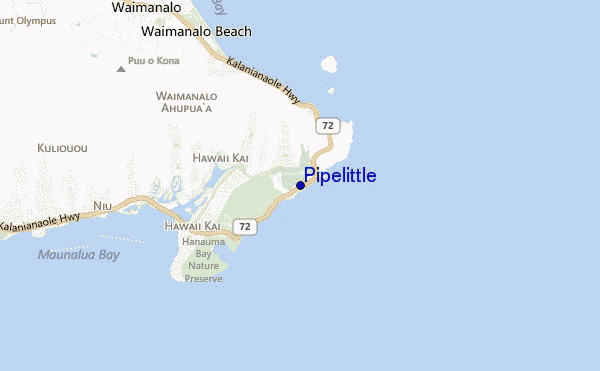 mapa de ubicación de Pipelittle