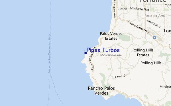 mapa de ubicación de Pipes Turbos
