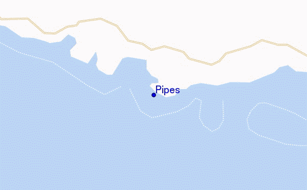 mapa de ubicación de Pipes