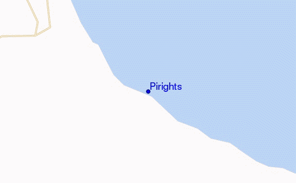 mapa de ubicación de Pirights