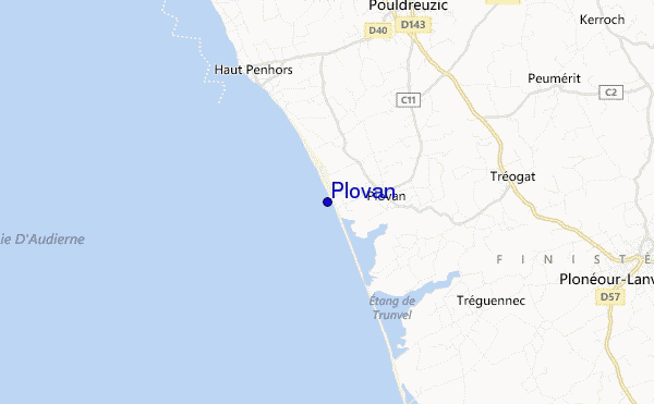 mapa de ubicación de Plovan