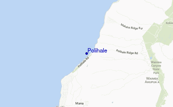 mapa de ubicación de Polihale