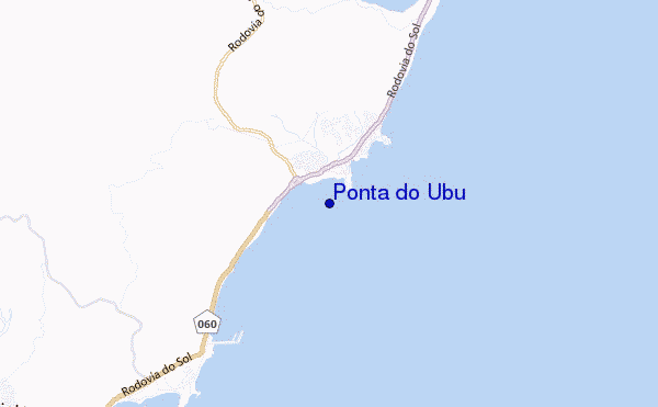 mapa de ubicación de Ponta do Ubu