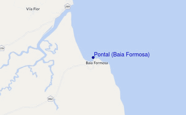 mapa de ubicación de Pontal (Baia Formosa)