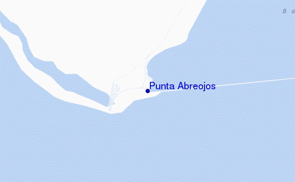 mapa de ubicación de Punta Abreojos