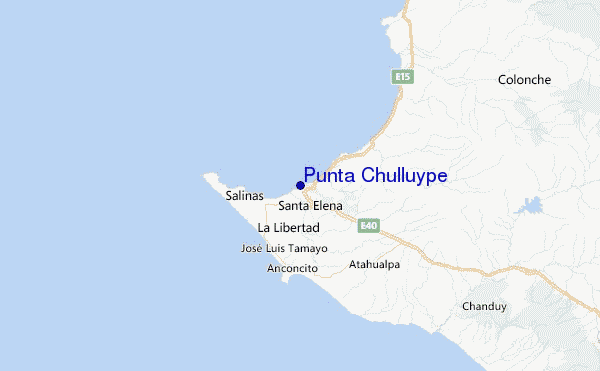 Punta Chulluype Location Map