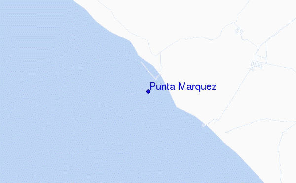 mapa de ubicación de Punta Marquez