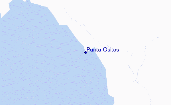 mapa de ubicación de Punta Ositos