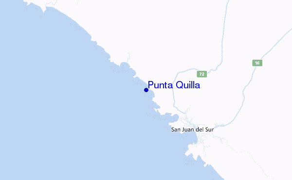 mapa de ubicación de Punta Quilla