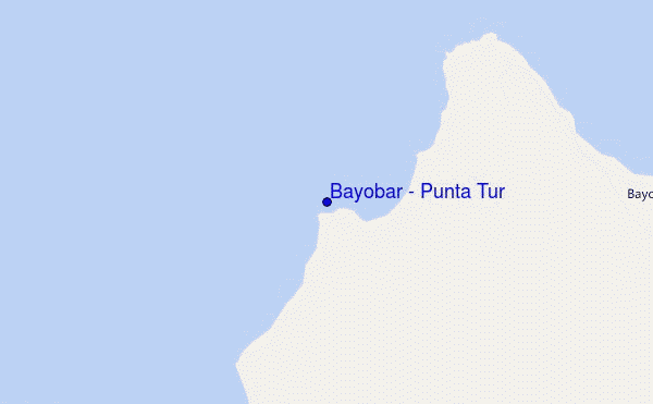 mapa de ubicación de Bayobar - Punta Tur