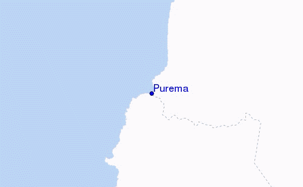 mapa de ubicación de Purema