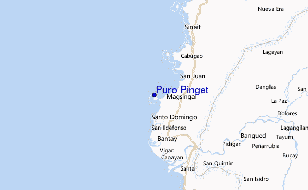 Puro Pinget Location Map