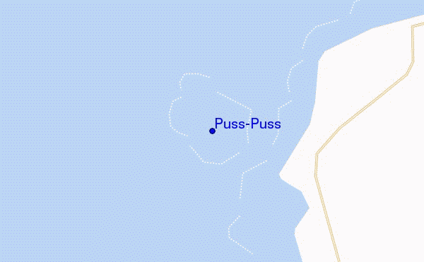 mapa de ubicación de Puss-Puss