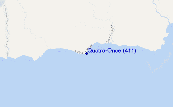 mapa de ubicación de Quatro-Once (411)