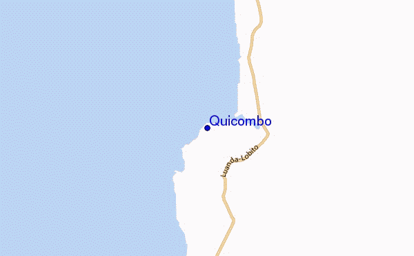 mapa de ubicación de Quicombo