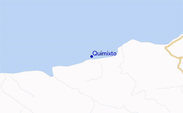 mapa de ubicación de Quimixto
