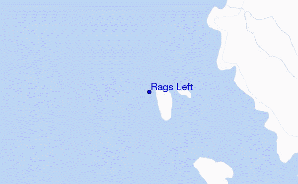 mapa de ubicación de Rags Left