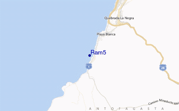 mapa de ubicación de Ram5