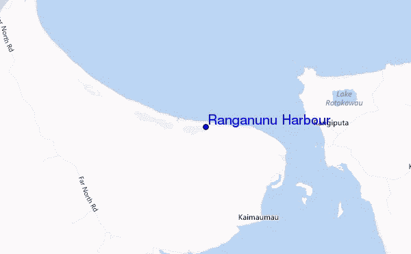 mapa de ubicación de Ranganunu Harbour