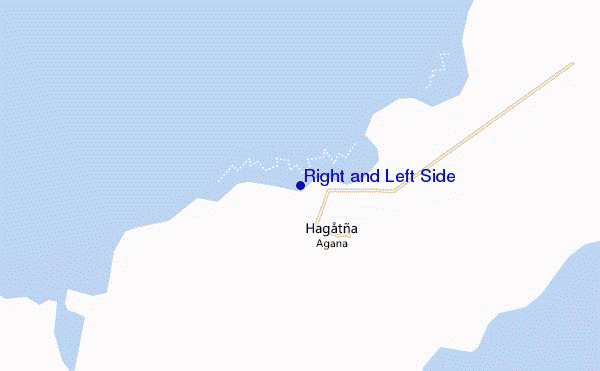 mapa de ubicación de Right and Left Side