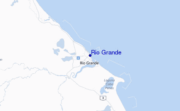 Río Grande Location Map