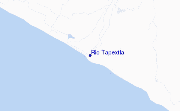 mapa de ubicación de Rio Tapextla