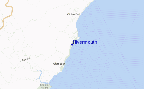 mapa de ubicación de Rivermouth