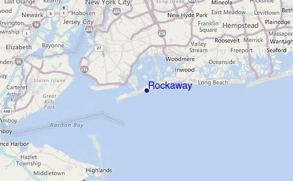 Rockaway Location Map