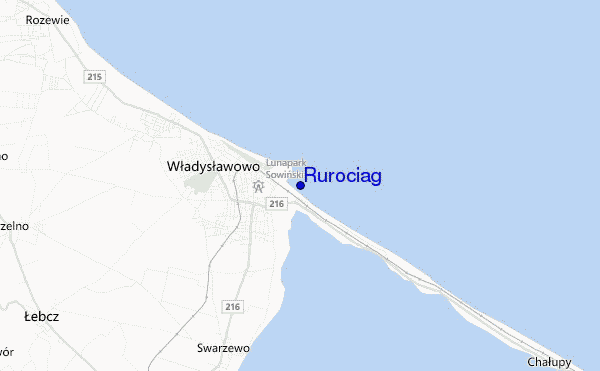 mapa de ubicación de Rurociag