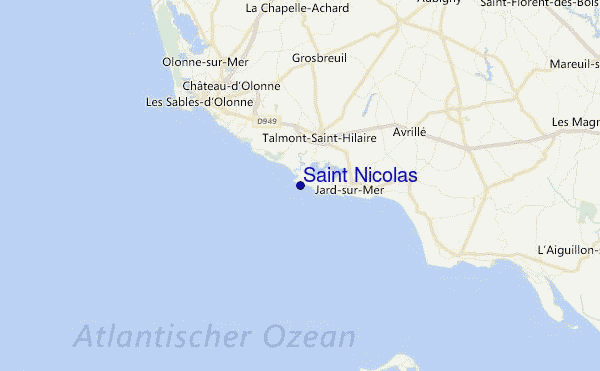 Saint Nicolas Location Map