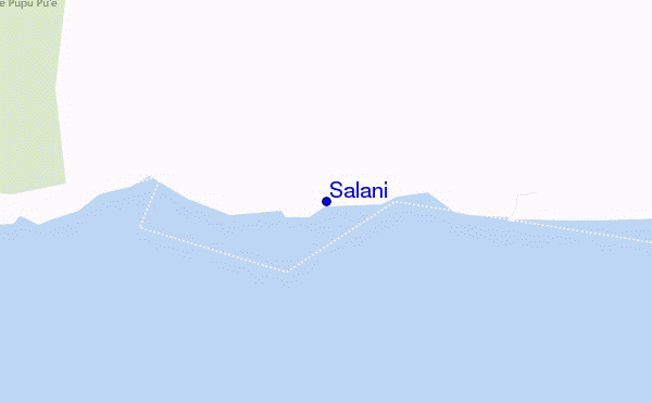 mapa de ubicación de Salani