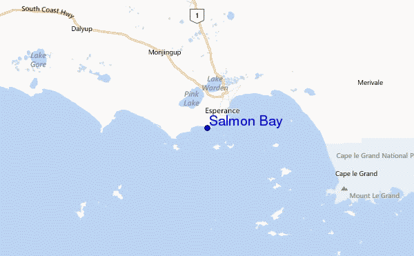 Salmon Bay Location Map